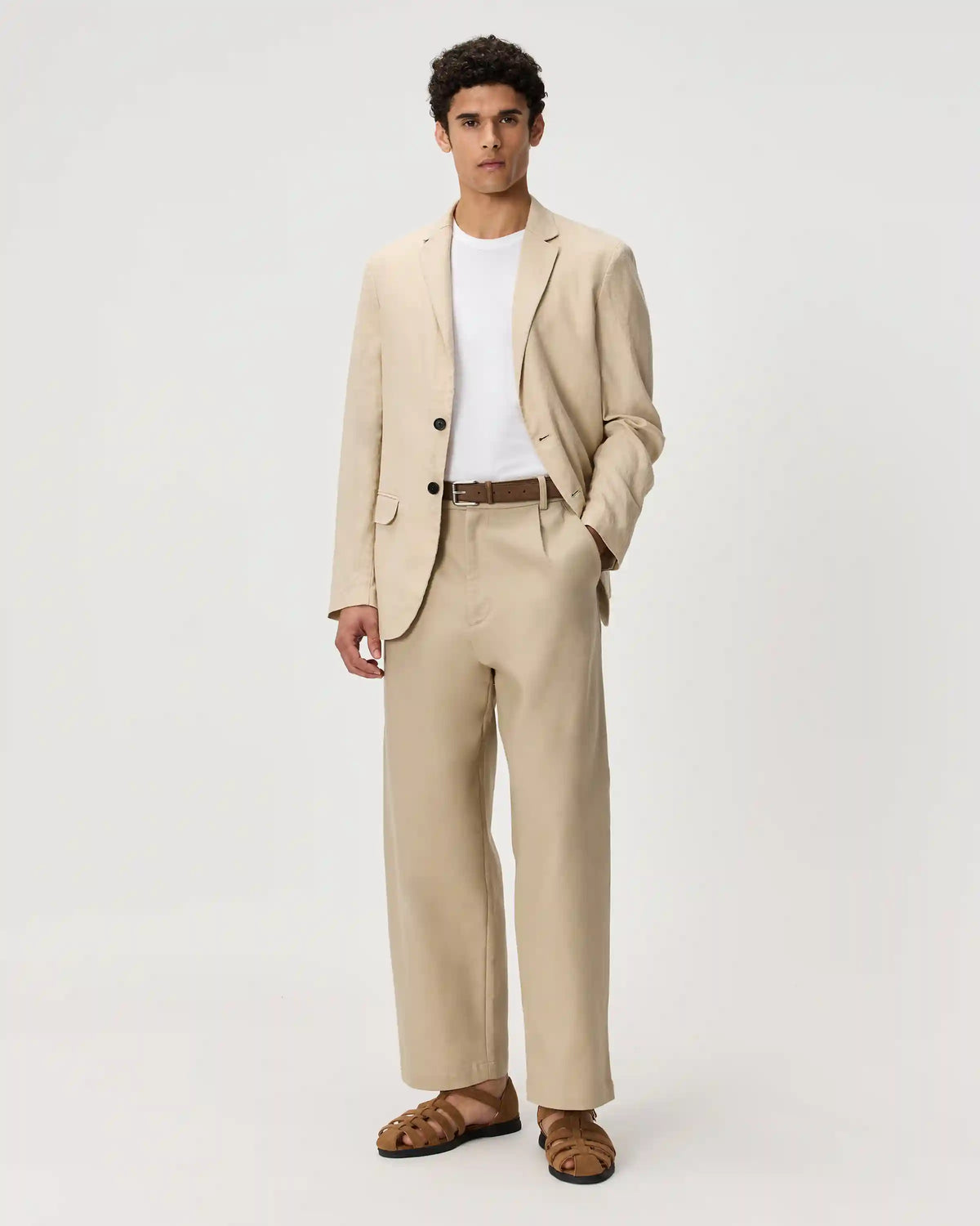 100% European Linen Blazer
