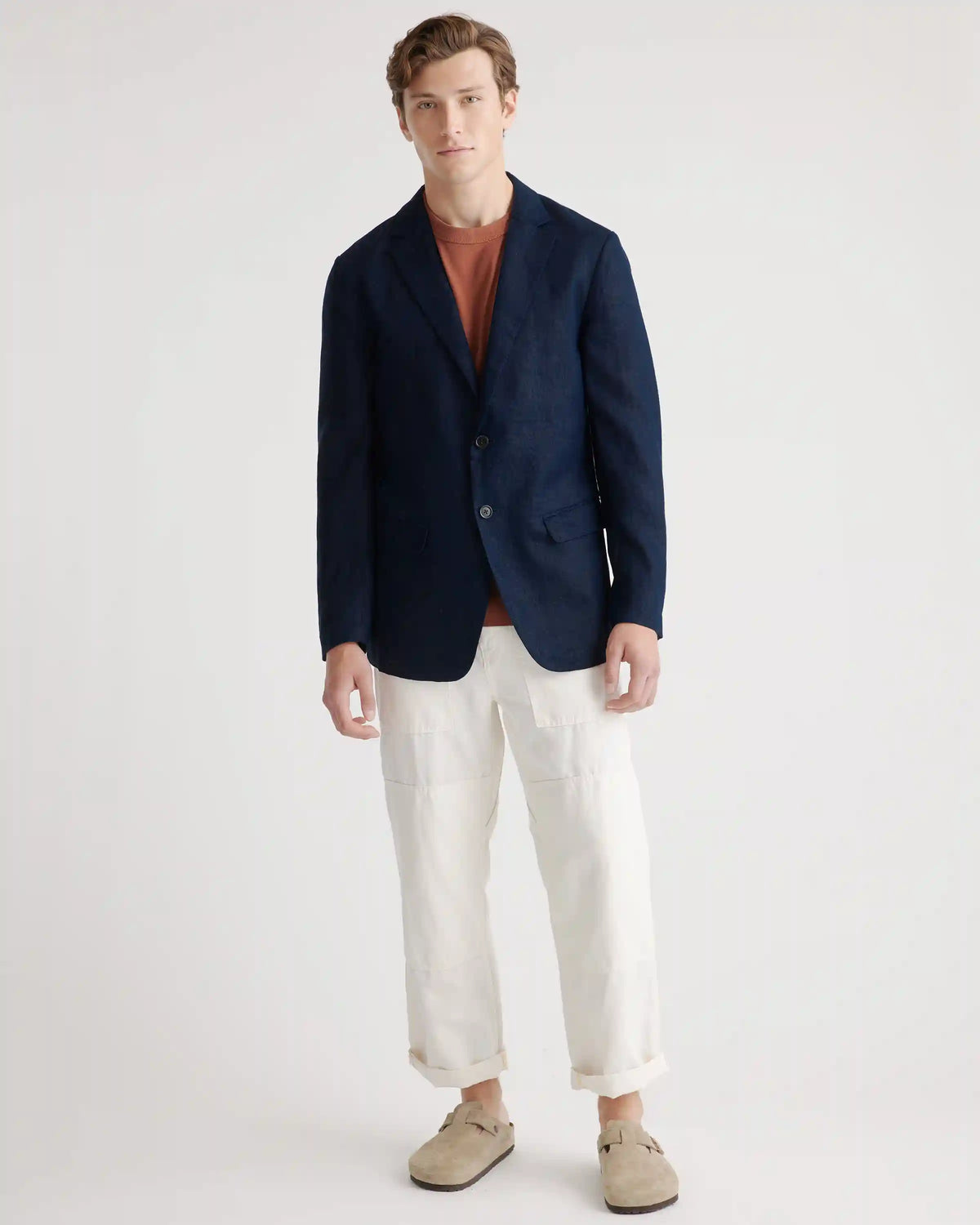 100% European Linen Blazer