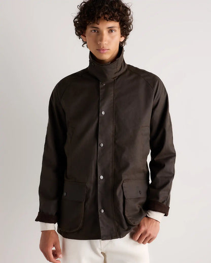 Organic Waxed Cotton Barn Jacket