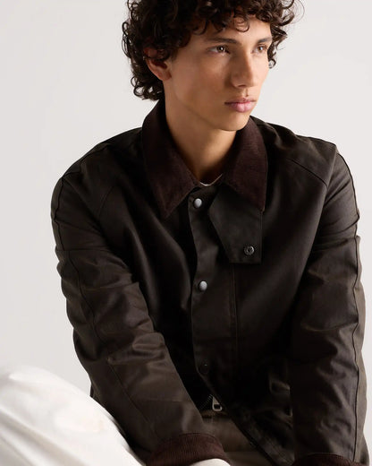 Organic Waxed Cotton Barn Jacket