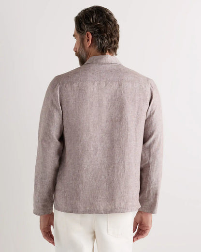 100% European Linen Chore Jacket