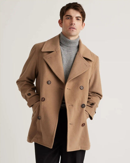 Italian Wool Peacoat