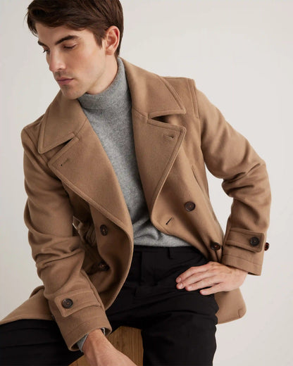 Italian Wool Peacoat