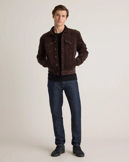 Organic Stretch Corduroy Trucker Jacket