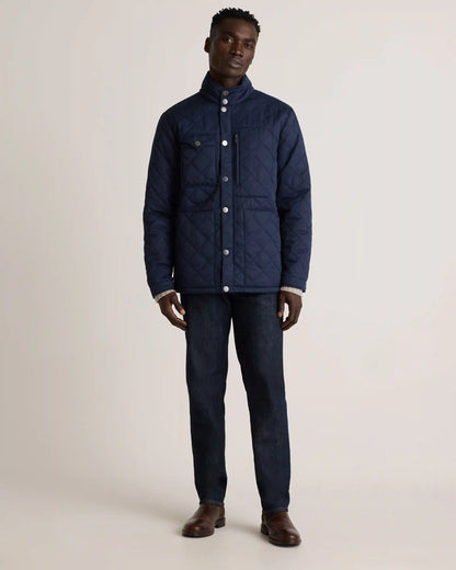 Featherless Quilted Utility Jacket