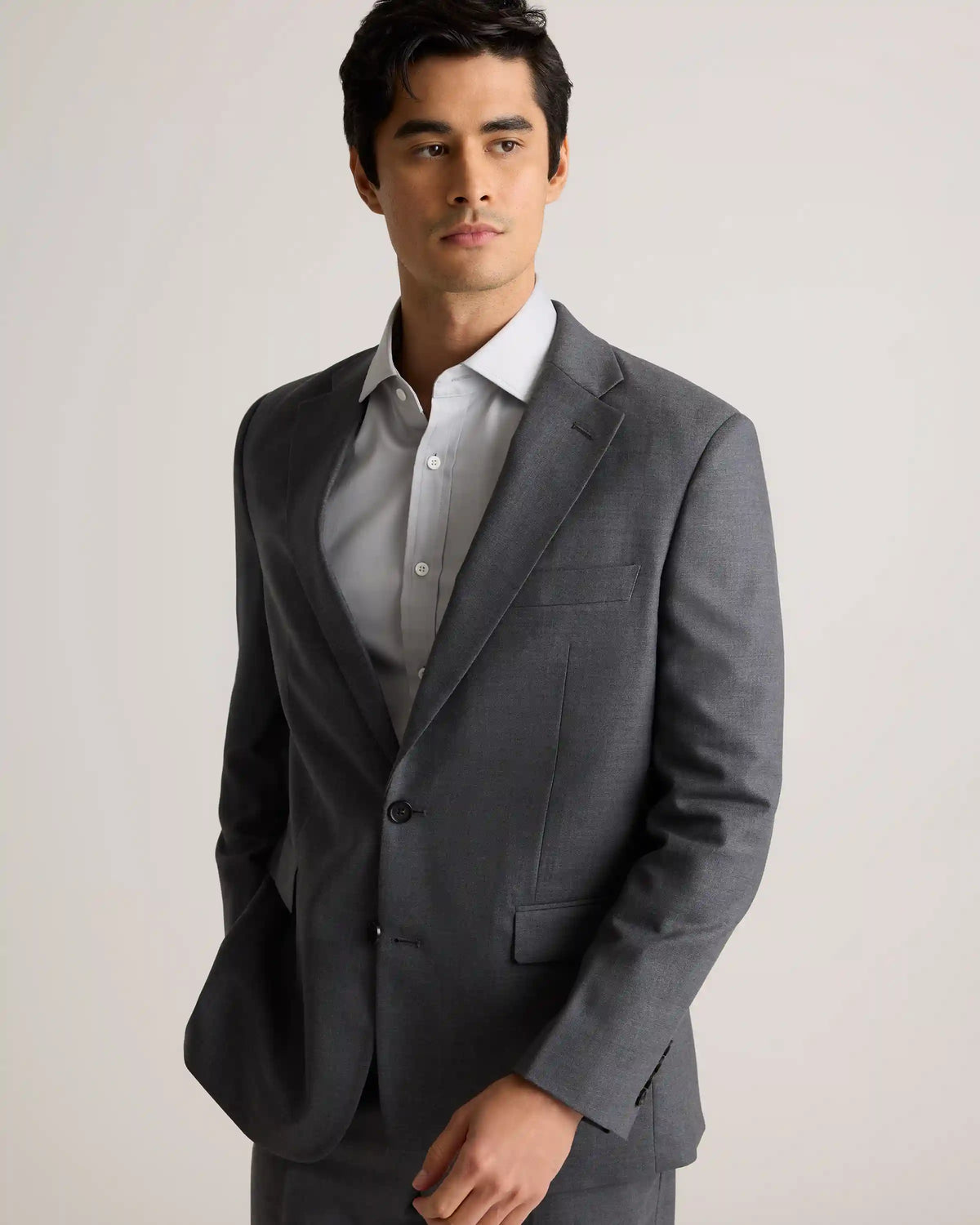 Stretch Wool Blazer