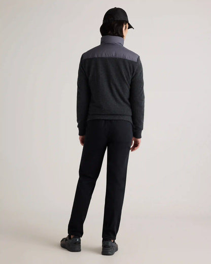 Mixed Media Down and Cashmere Jacket