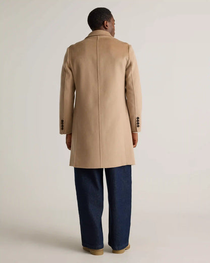 100% Mongolian Cashmere Double-Faced Overcoat