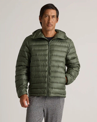 Lightweight Down Packable Puffer Hooded Jacket