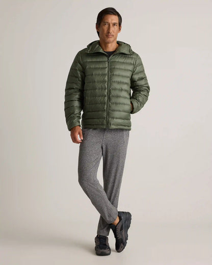 Lightweight Down Packable Puffer Hooded Jacket