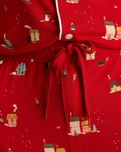 Bamboo Jersey Long Sleeve Pajama Set