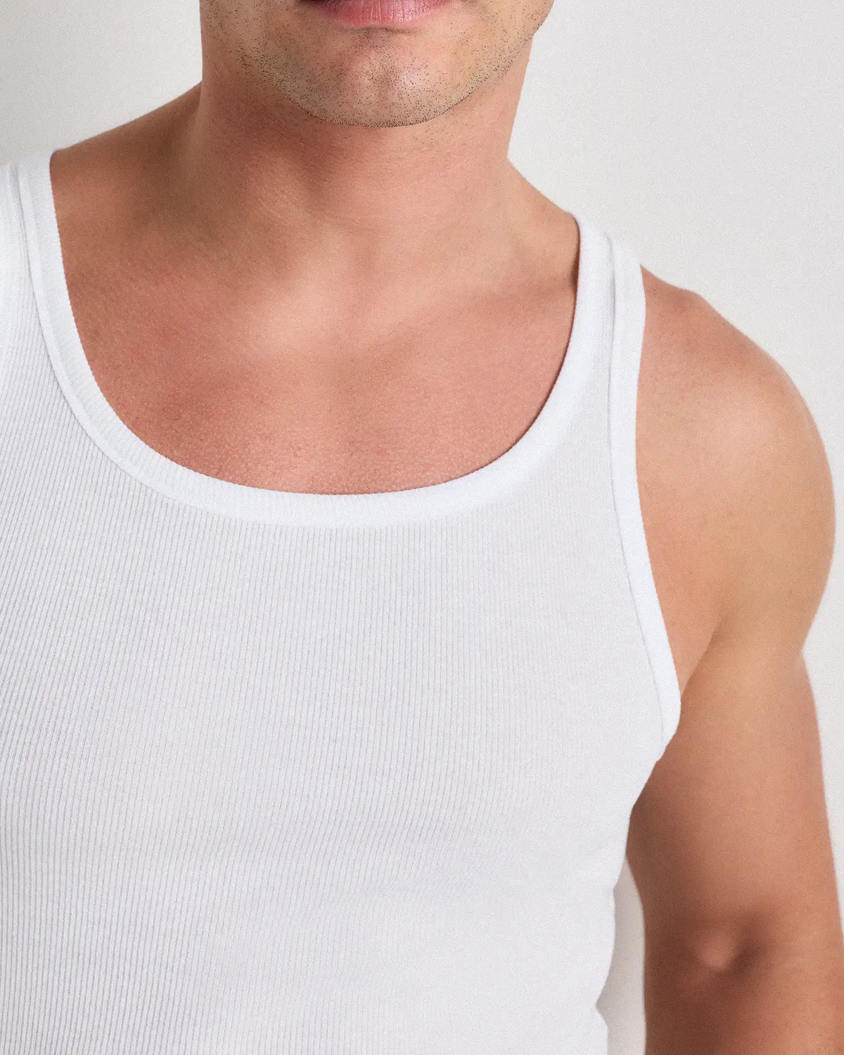 Organic Cotton Ribbed Tank Top (3-Pack)