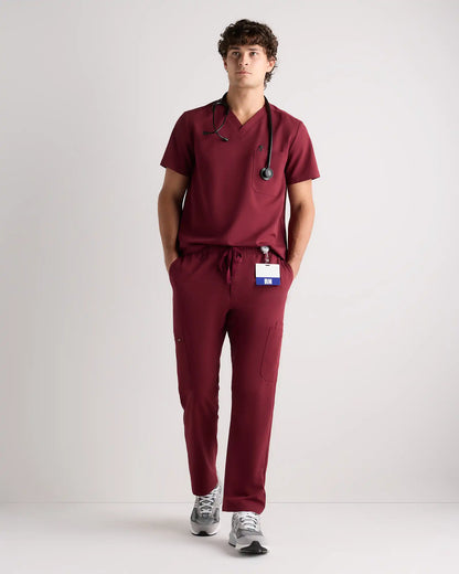 AeraFlex 3-Pocket Scrub Top
