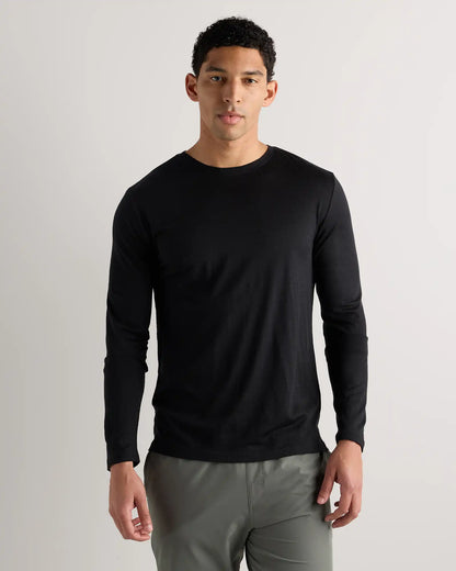 100% Merino Wool All-Season Long Sleeve Base Layer Tee