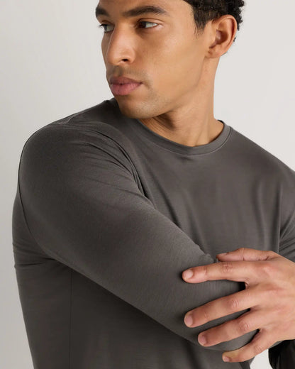 100% Merino Wool All-Season Long Sleeve Base Layer Tee