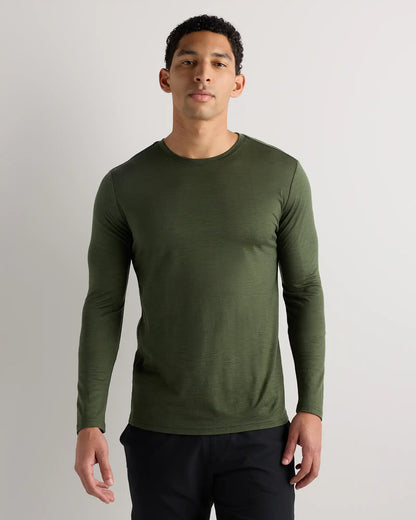 100% Merino Wool All-Season Long Sleeve Base Layer Tee