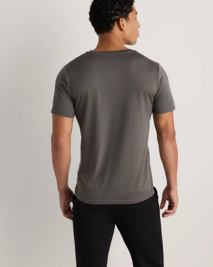 100% Merino Wool All-Season V-Neck Base Layer Tee