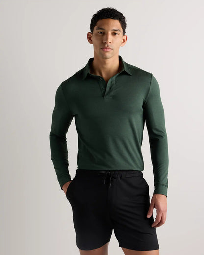 Flowknit Breeze Performance Long Sleeve Polo