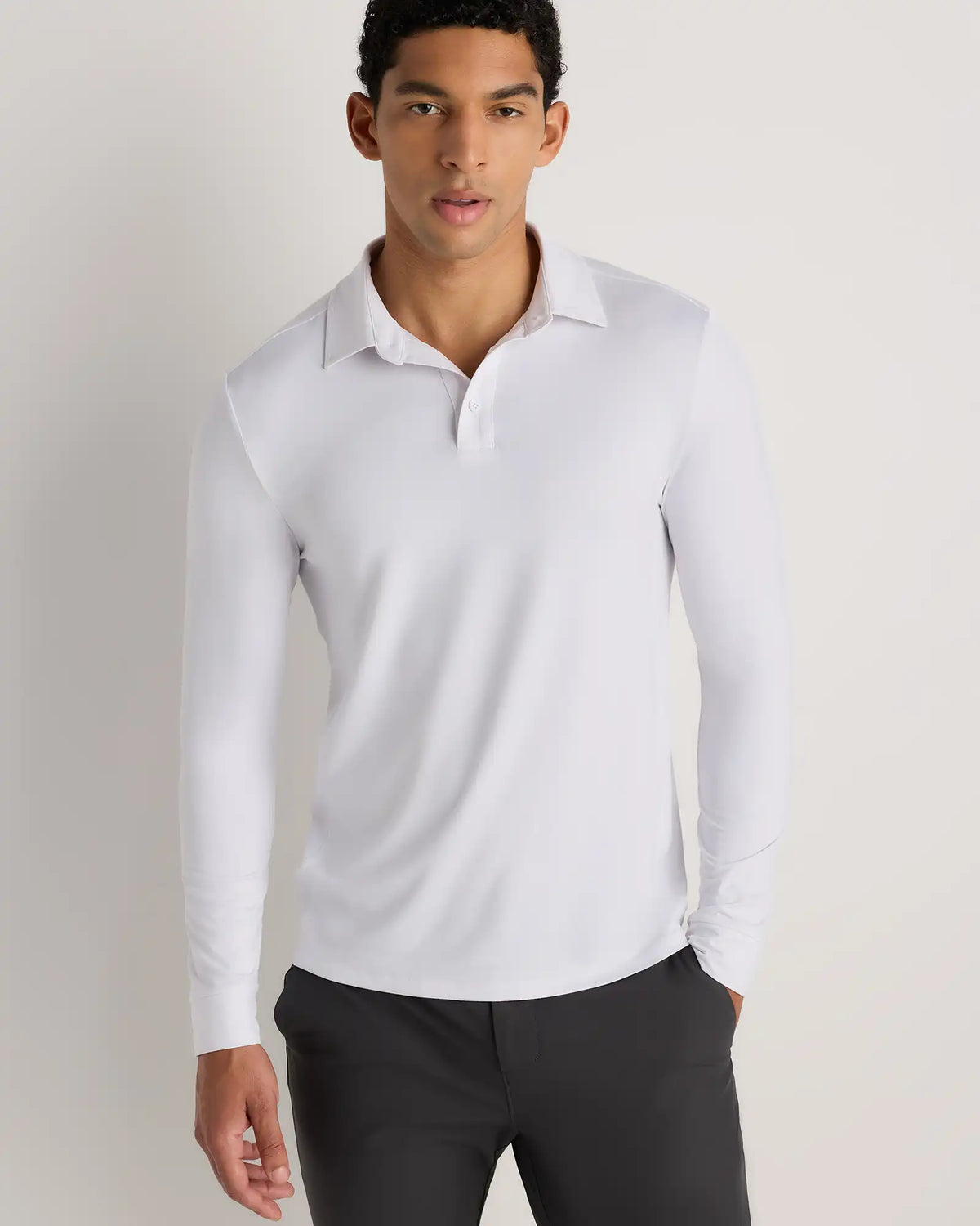 Flowknit Breeze Performance Long Sleeve Polo