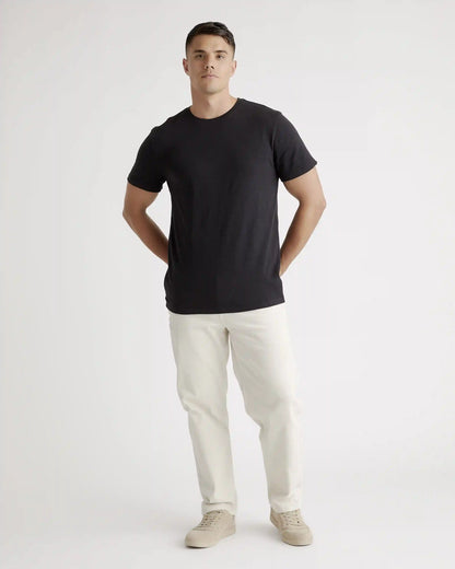 100% Organic Cotton Slub Crewneck Tee