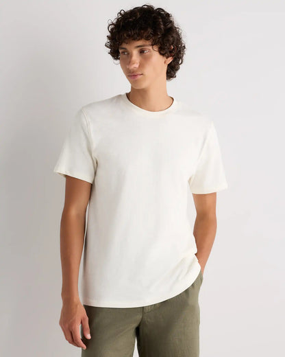 100% Organic Cotton Slub Crewneck Tee