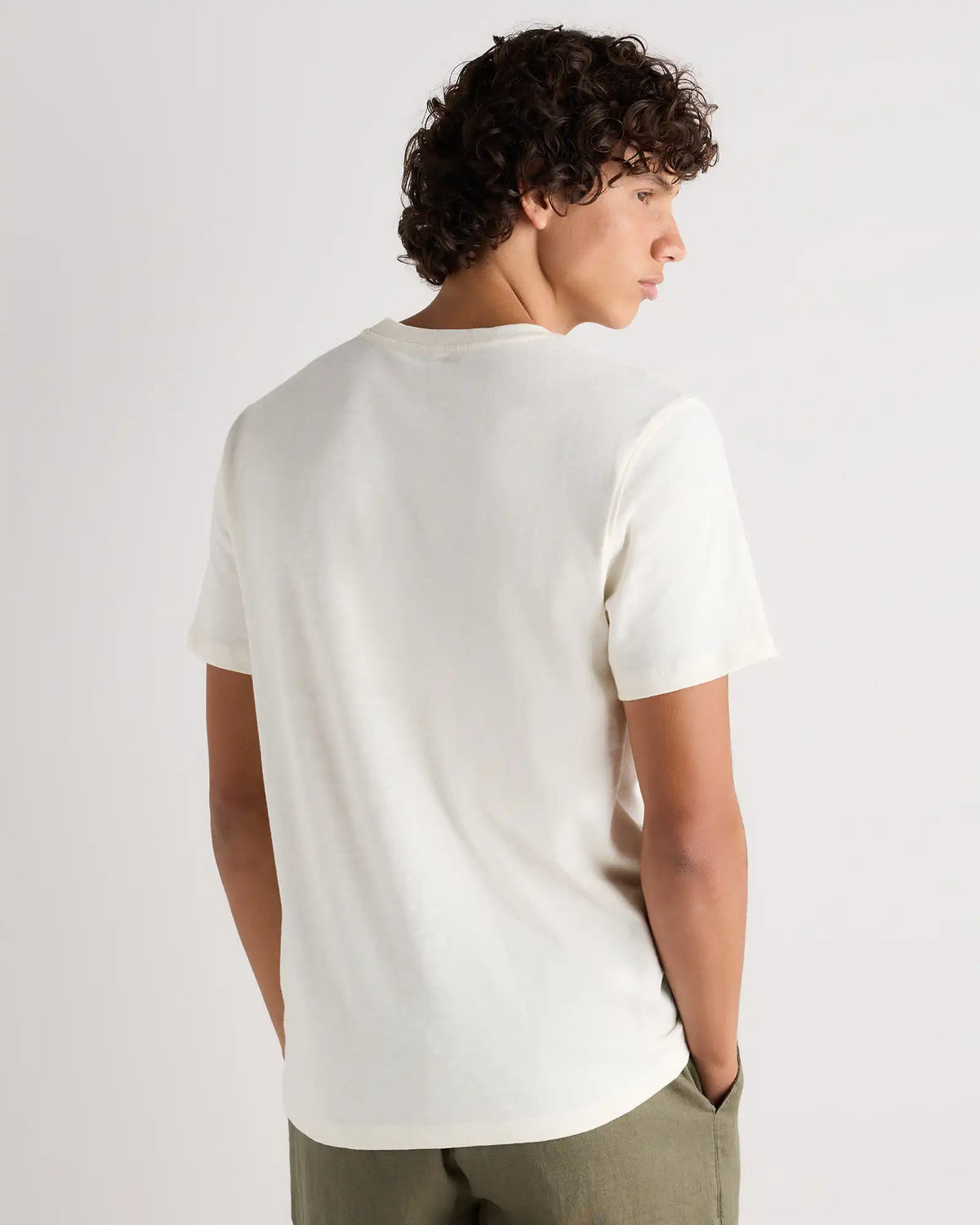100% Organic Cotton Slub Crewneck Tee
