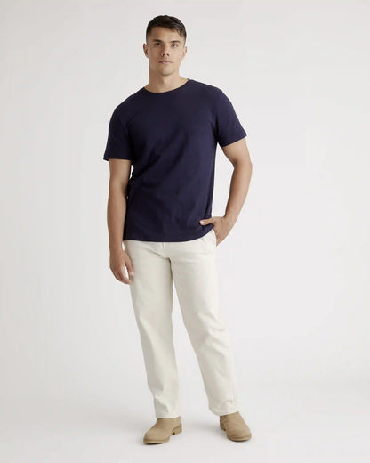 100% Organic Cotton Slub Crewneck Tee