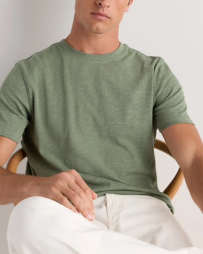 100% Organic Cotton Slub Crewneck Tee