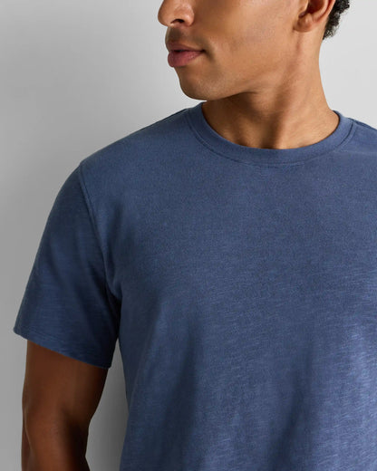 100% Organic Cotton Slub Crewneck Tee