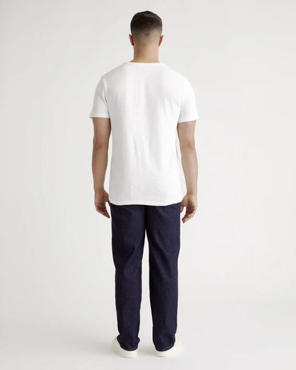 100% Organic Cotton Slub Crewneck Tee