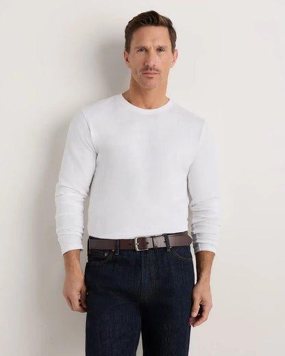 100% Organic Cotton Slub Long Sleeve Tee