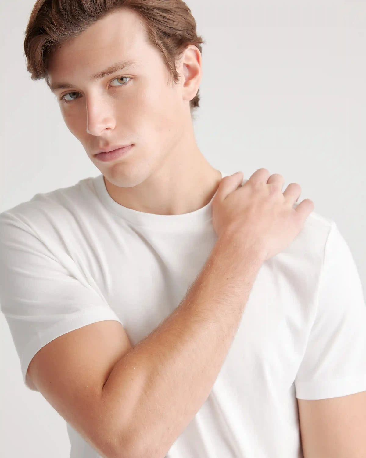 Cotton Modal Crew Neck Tee