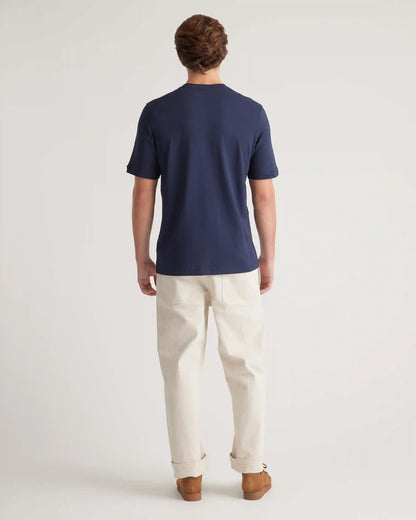 Cotton Modal Short Sleeve Henley Tee