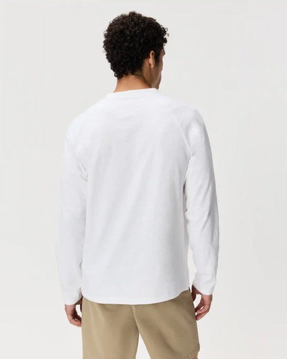 100% Organic Cotton Slub Long Sleeve Henley