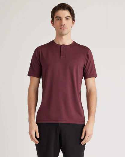 Flowknit Breeze Performance Henley Tee