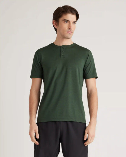 Flowknit Breeze Performance Henley Tee