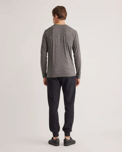 Flowknit Breeze Performance Long Sleeve Henley Tee