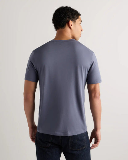 100% Pima Cotton Luxe Touch V-Neck Tee