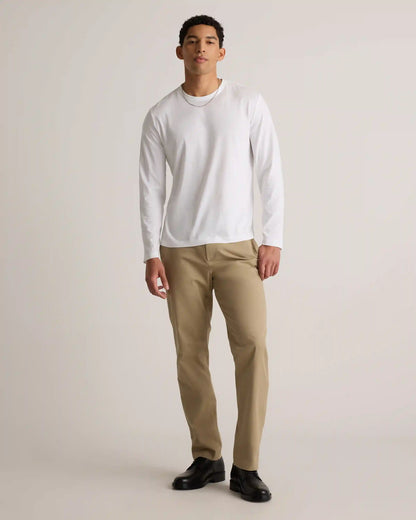 100% Pima Cotton Luxe Touch Long Sleeve Tee