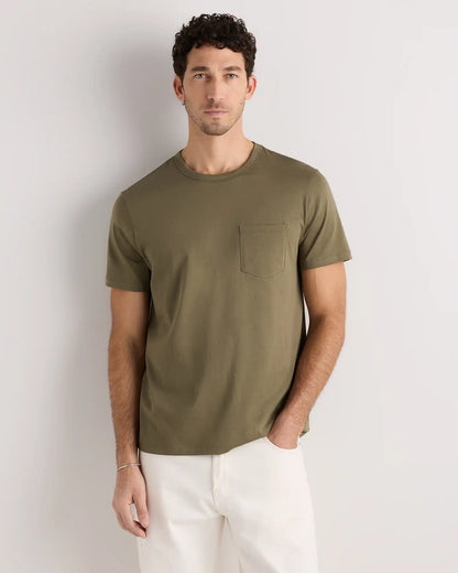 100% Pima Cotton Luxe Touch Pocket Tee