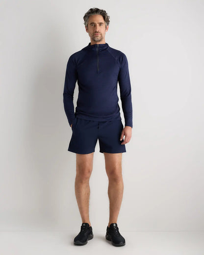 Mesh Performance Training Quarter Zip Hoodie