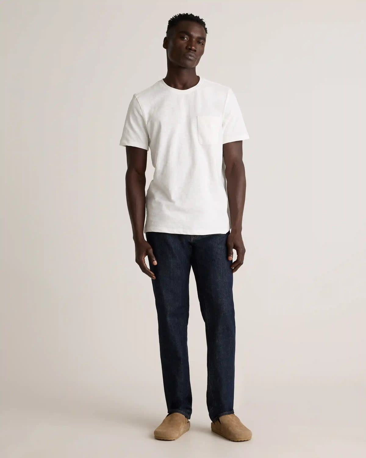 100% Organic Cotton Slub Pocket Tee