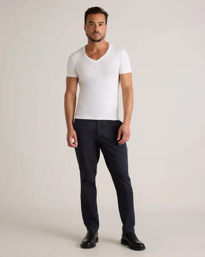 Soft Stretch V-Neck Undershirt (3-Pack)