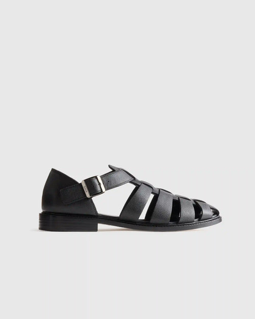 Calfskin Leather Fisherman Sandal