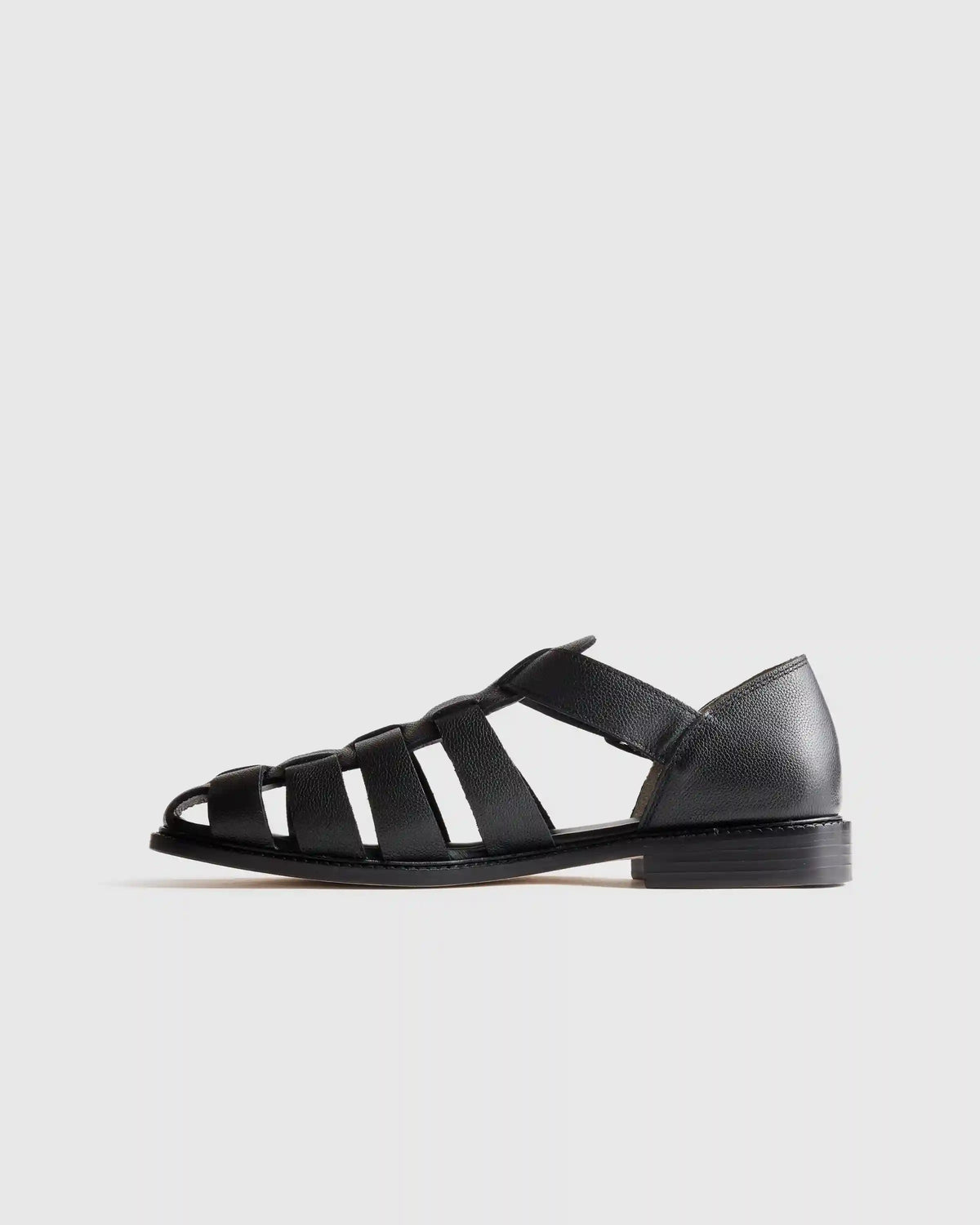 Calfskin Leather Fisherman Sandal