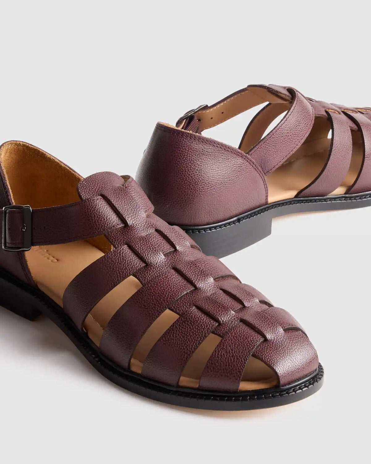 Calfskin Leather Fisherman Sandal