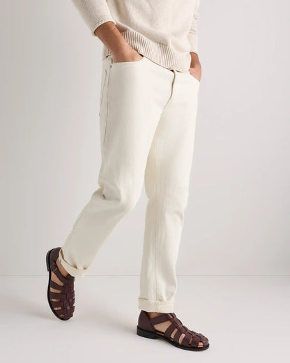 Calfskin Leather Fisherman Sandal