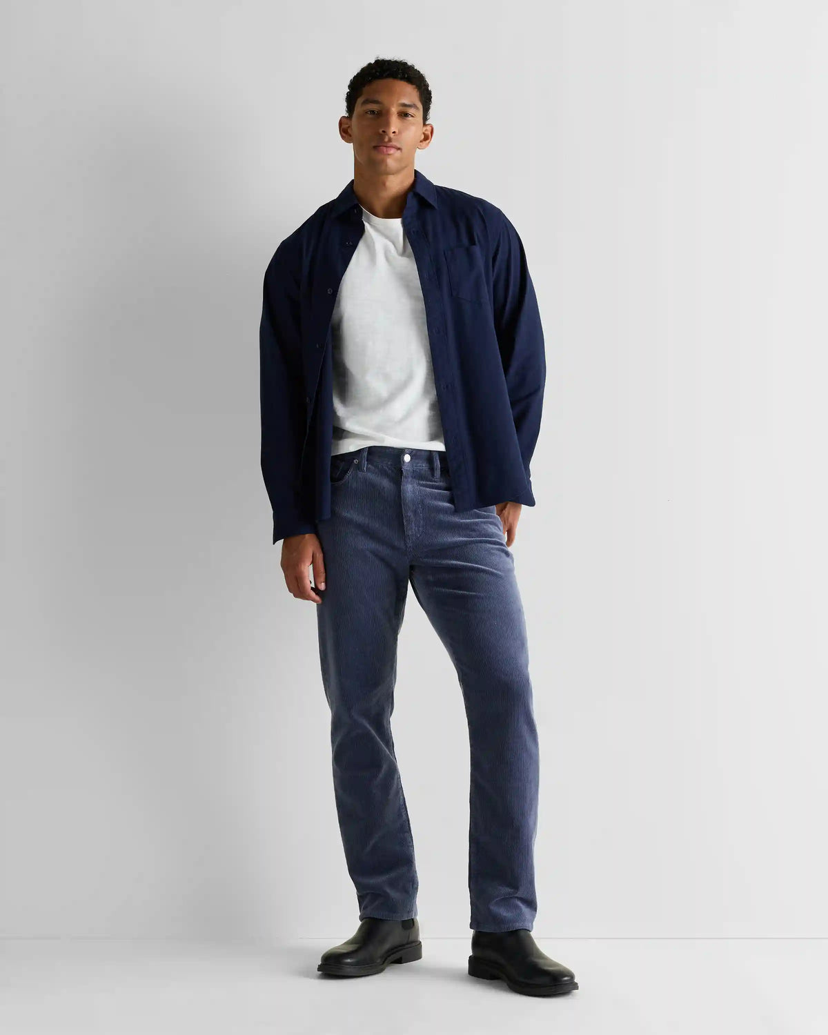 Organic Stretch Corduroy 5-Pocket Pants