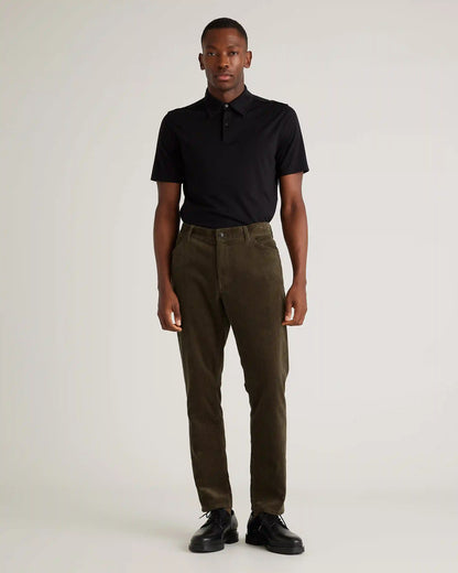 Organic Stretch Corduroy 5-Pocket Pants