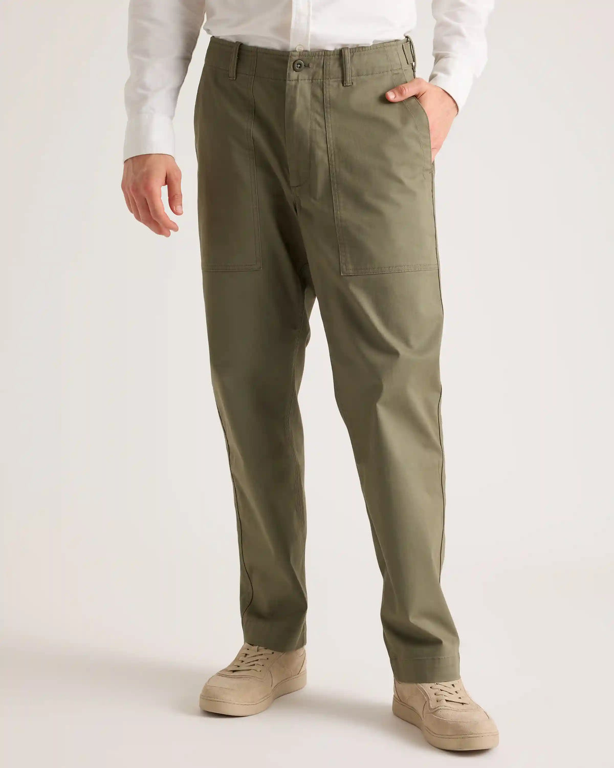 Organic Cotton Classic Chino Field Pants